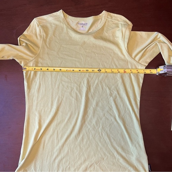 Carhartt women’s long sleeve t shirt. Green. Size M. - Picture 4 of 7